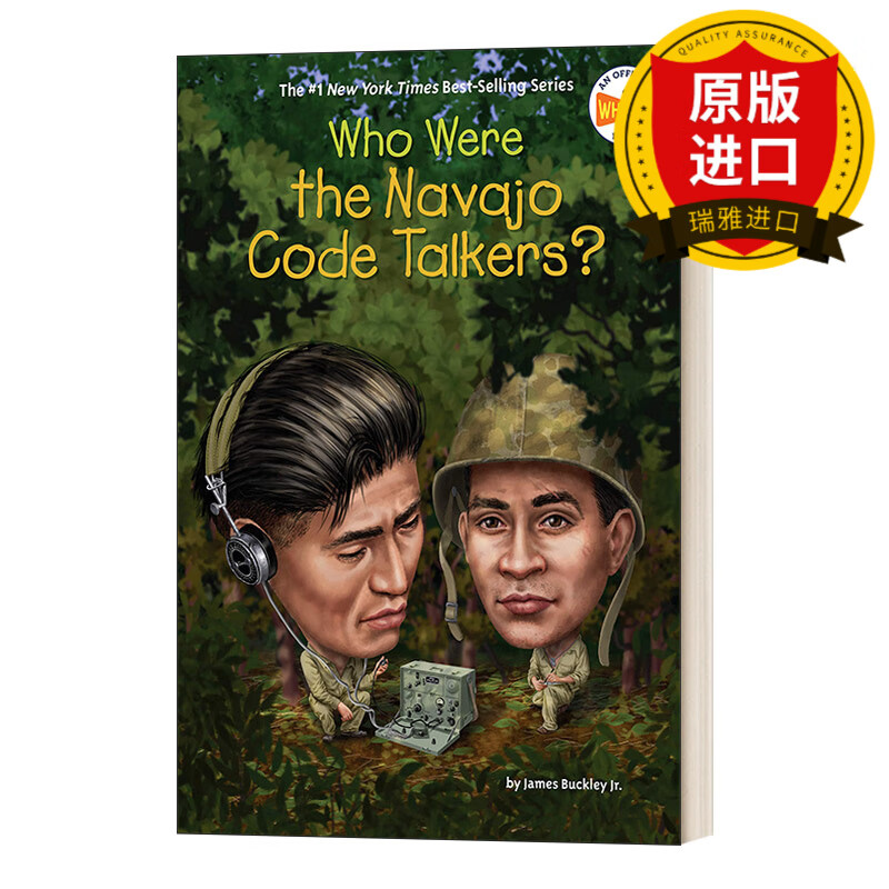 英文原版 纳瓦霍密码学家是谁 名人传记系列 who were the navajo