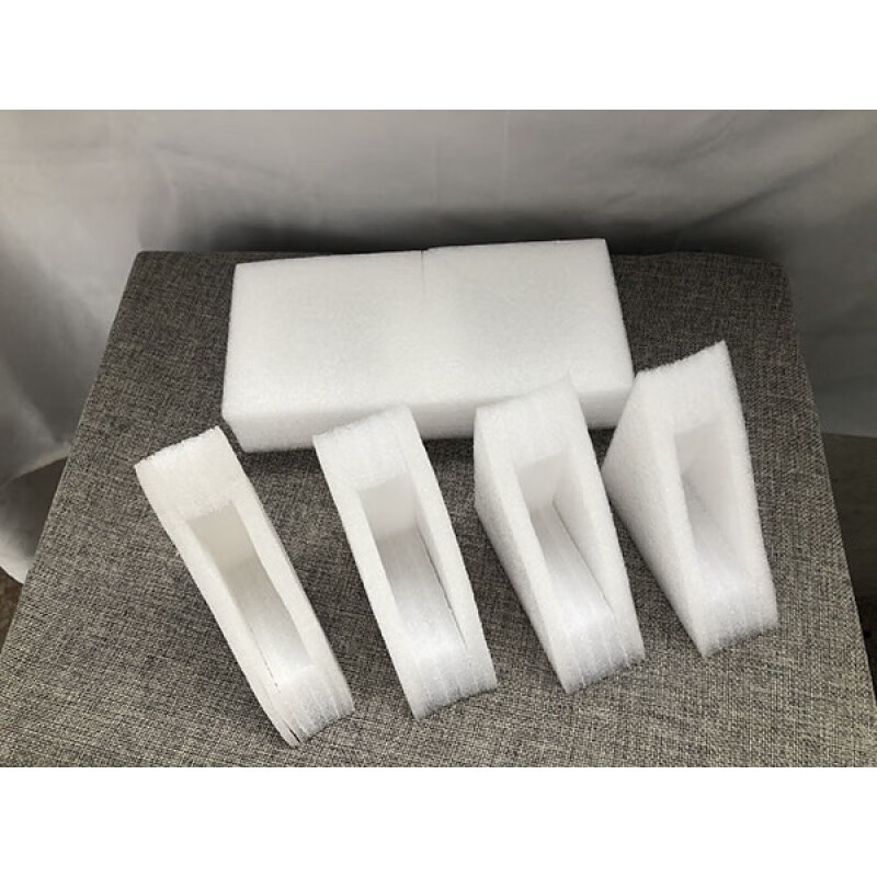 电脑主机相框纸箱护角填充珍珠棉防撞打包角包装泡沫板 三角形护角4个