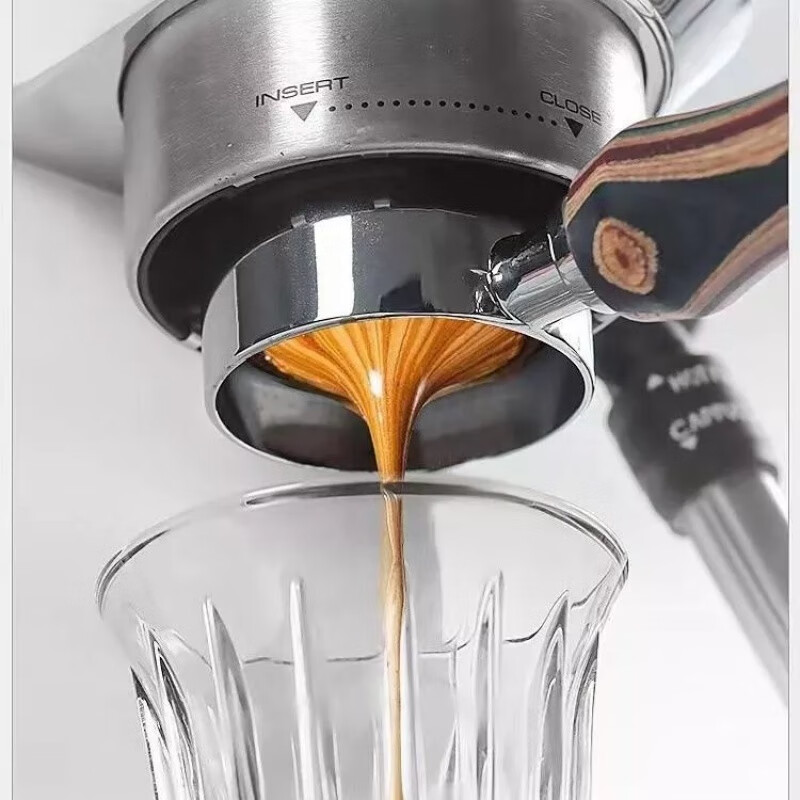 【精选】意式咖啡机粉碗圆形滤纸手柄专用咖啡过滤纸咖啡滤片51/5 1张 51MM 1包100片