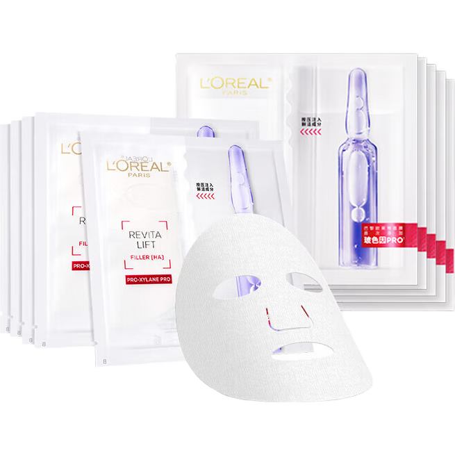 ŷ���ţ�LOREAL�����ղ����Უɫ����Ĥ10Ƭ ��ʪ���²�ˮ��ˮ�ܼ��޻�69.9Ԫ ��30Ƭ������ֻ��61.6