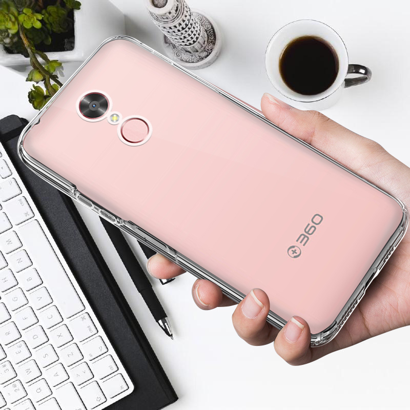 拓蒙 奇酷360透明手机壳全包保护套硅胶防摔壳 适用于 奇酷360f4/1501