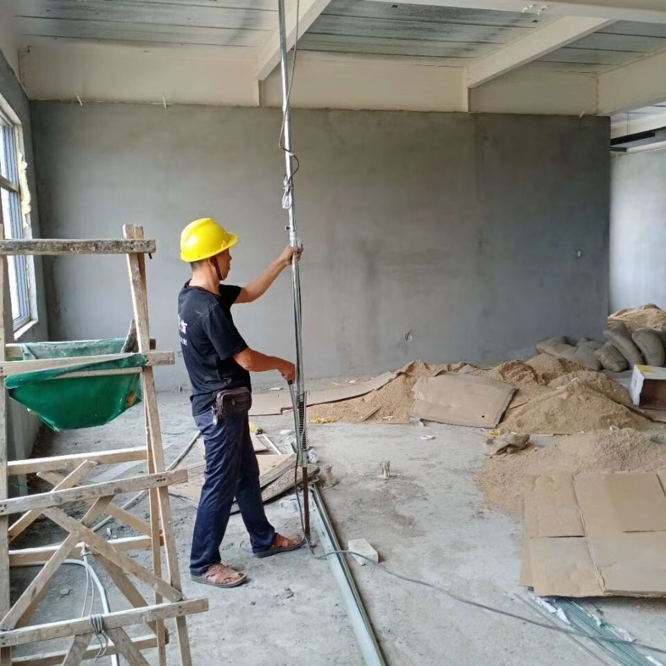 升降式电锤支架便携托架手动冲击钻架子移动支架植筋打孔打眼神器