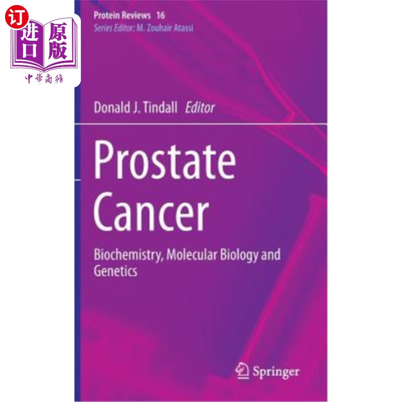 海外直订prostate cancer: biochemistry, molecular biology and