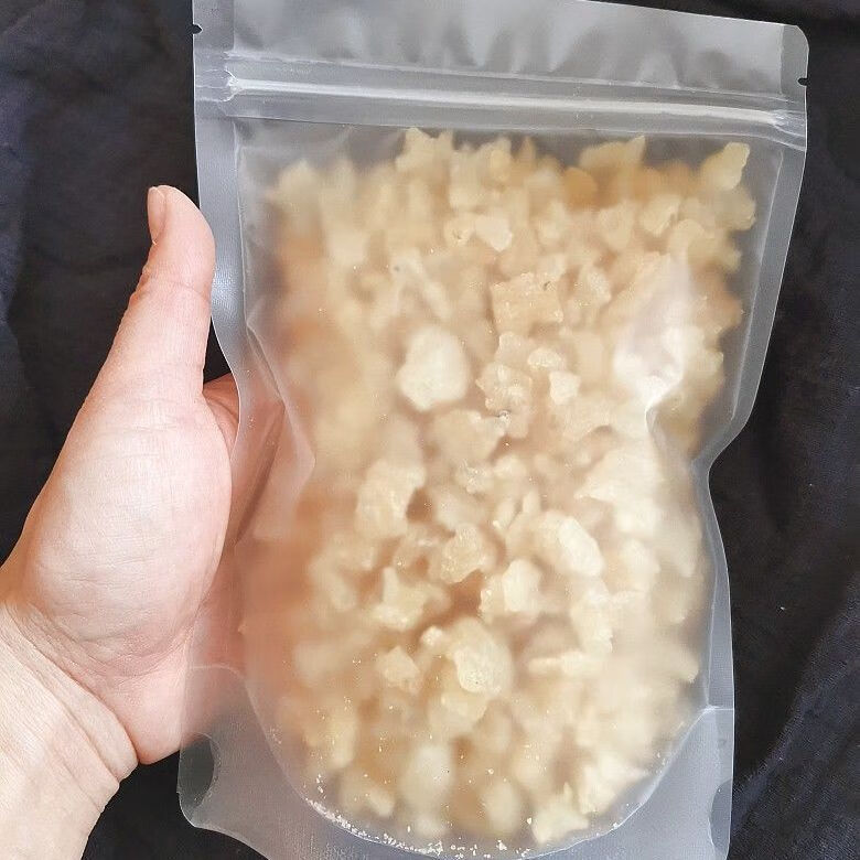 林娃油干 吉蛙中小颗粒雪蛤油半斤250克500克一斤养殖雪蛤碎油采 半斤