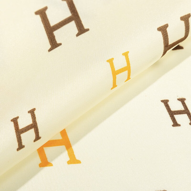 达芬奇密码方巾丝巾女春秋季搭配衬衫薄款脖子领巾配饰 H马车 米色