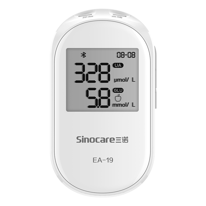 Sinocare 三诺 免调码可蓝牙智能分析仪尿酸血糖测试仪