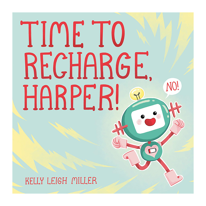 充电时间到啦,哈珀!儿童绘本 不睡觉的小孩怎