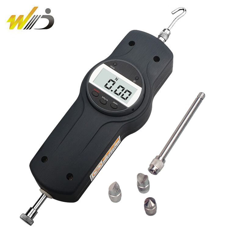 韦度(wd)数字式推拉力计手持数显测力计弹簧拉力测试器推力计压力试验