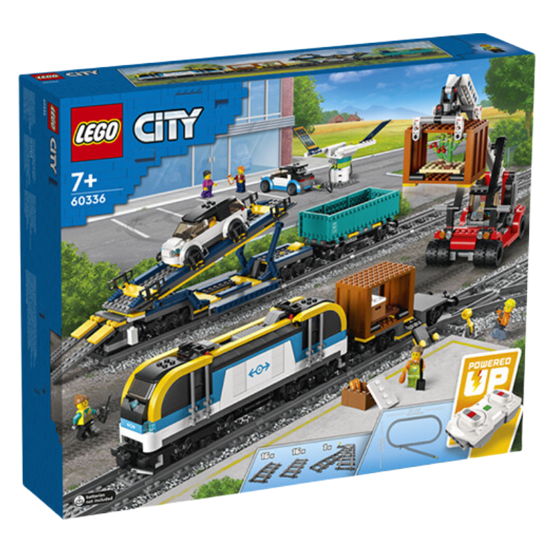 LEGO 乐高 City城市系列 60336 货运列车