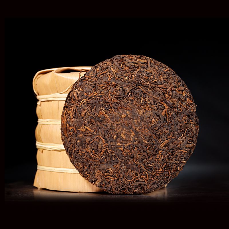 禾澹云南普耳茶熟茶老班章古树熟茶饼年五星老班章一提五片 1000g