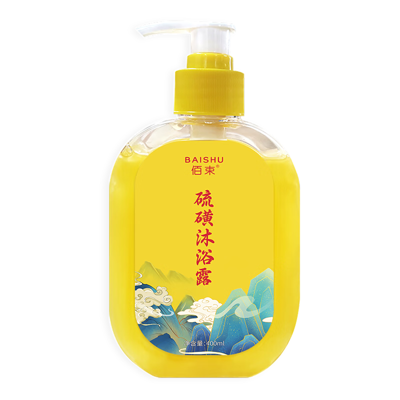 QUALITY 佰束 硫磺沐浴露 400ml 2瓶