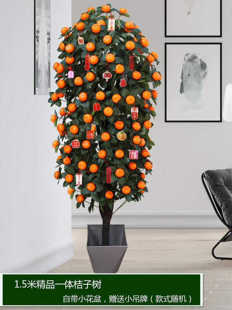 5米幸福桔子(带灰盆) 送