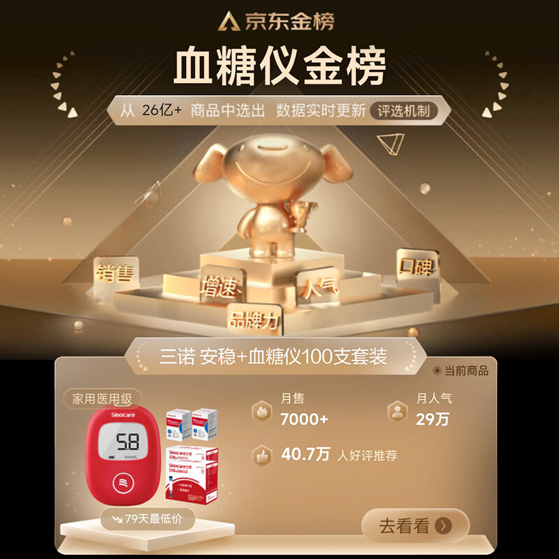 三诺血糖仪家用安稳+靠谱吗？使用反馈如何