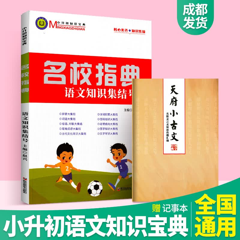 名校指典语文阅读专题现代文文言文说明文阅读真题训练语文知识大全基础知识集结号小升初知识宝典知识集锦 语文知识集结号 无规格