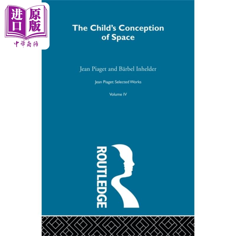 儿童的空间概念 皮亚杰 childs conception of space 英文原版 jean