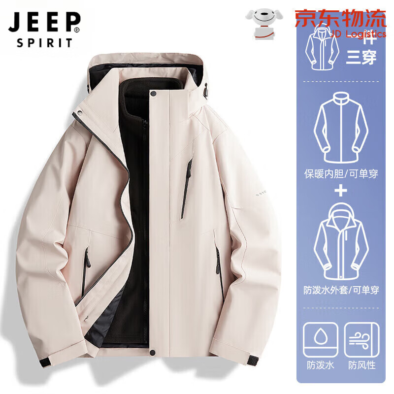 ���ڲ�����JEEP SPIRIT���ճ��п��·���Ů����һ��ˮ���޴��ﶬ�����»����ɽ������ ��ɫ-ץ���ڵ�����Ůͬ� S