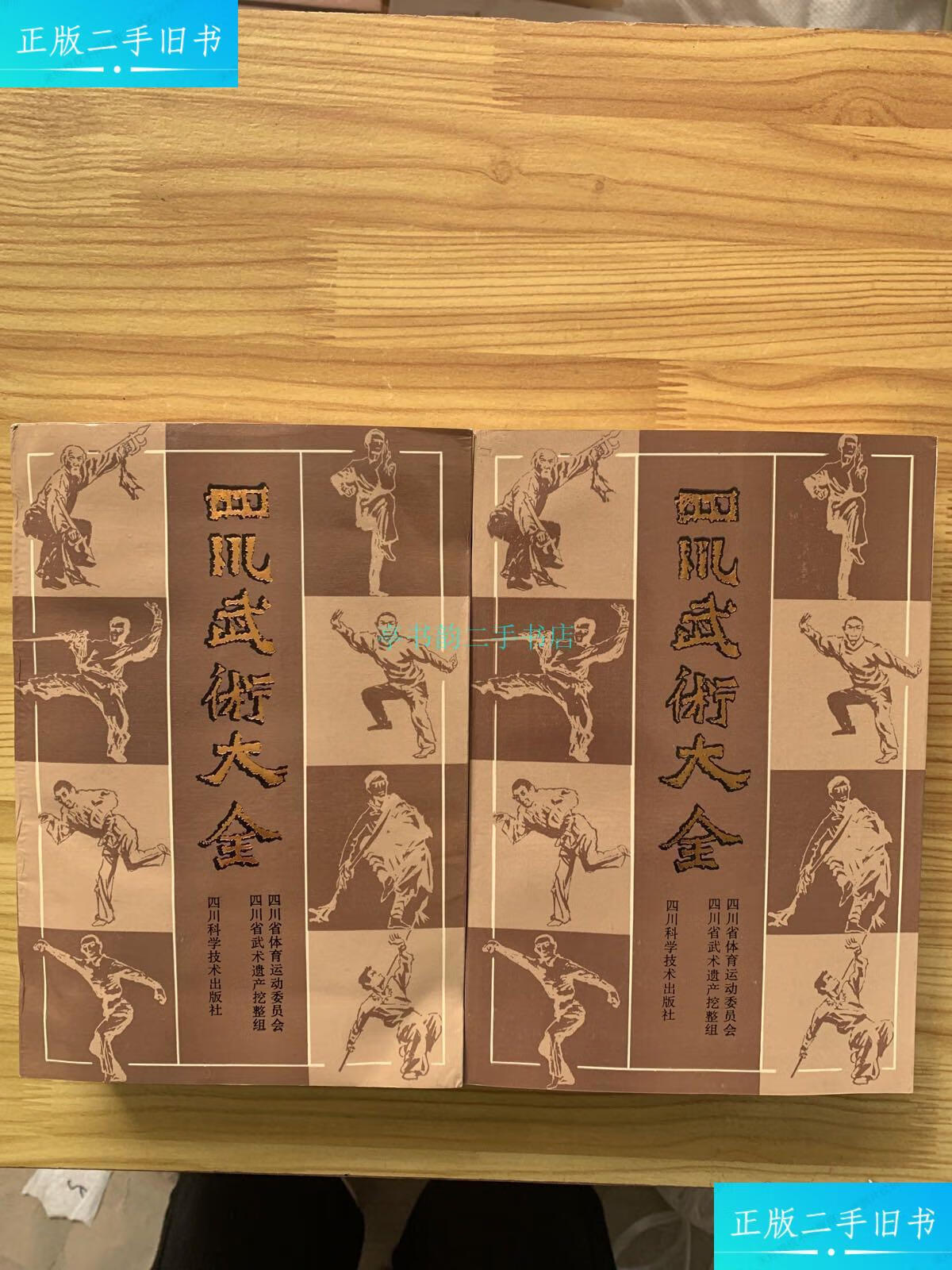 【二手9成新】四川武术大全(上,下)合售四川省体育运动委员会 四川