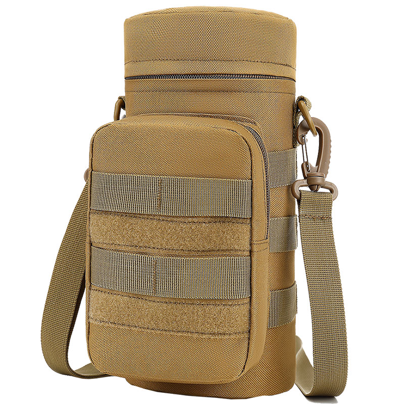 妙普乐装水杯的斜挎包户外旅游水壶包保温水杯套保护套多功能单肩斜