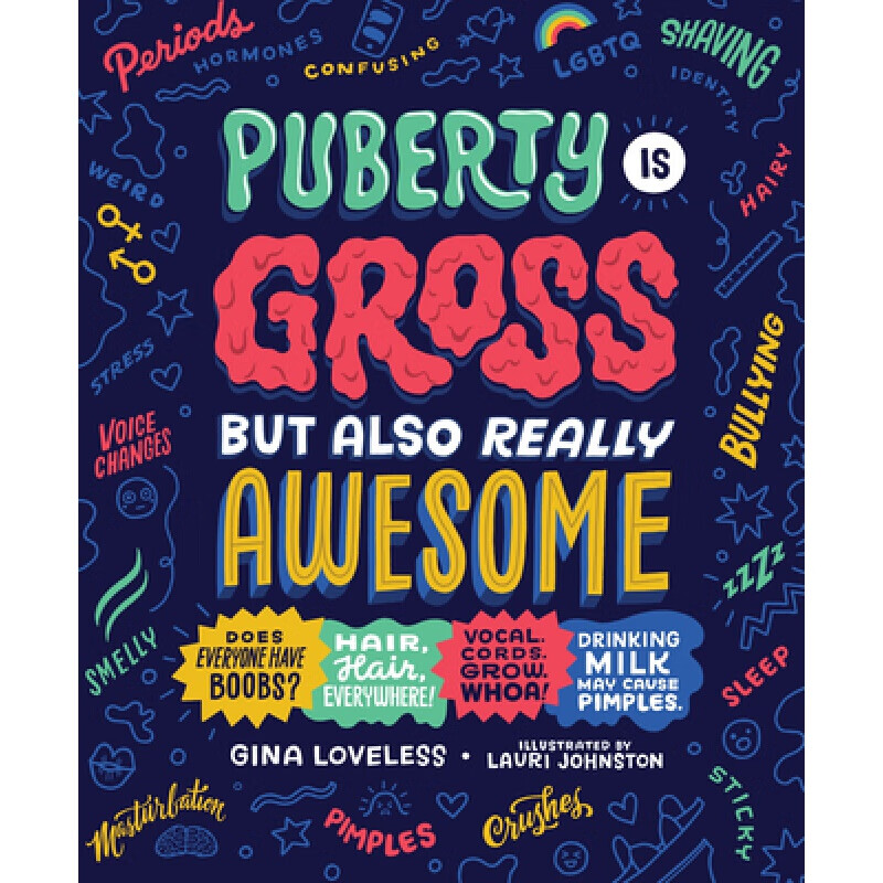 【预订】puberty is gross but also really 英文原版
