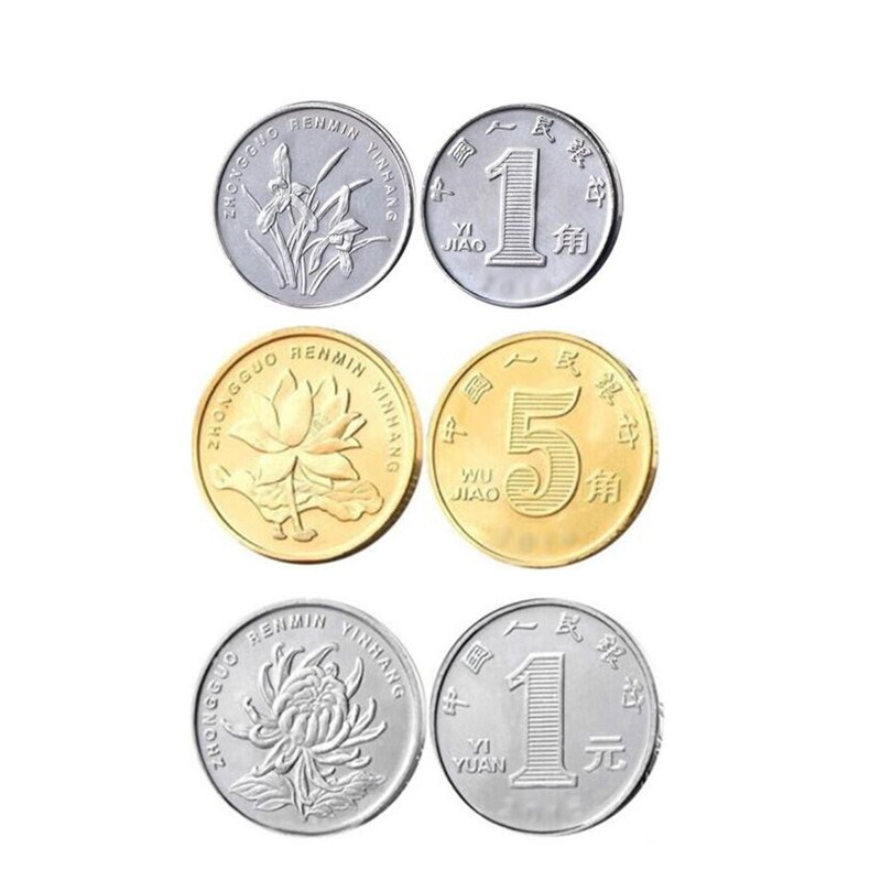 包邮 中国硬币 2019-2021年硬币 整卷50枚 全新  2018