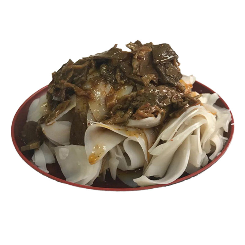 食怀 镇川碗托陕北陕西特产小吃榆林正宗麻辣猪肝荞面碗团5份 5份碗托