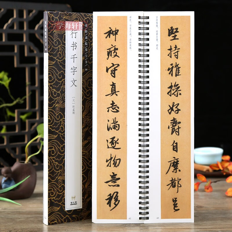 学海轩 全文 赵孟頫行书千字文行书毛笔字