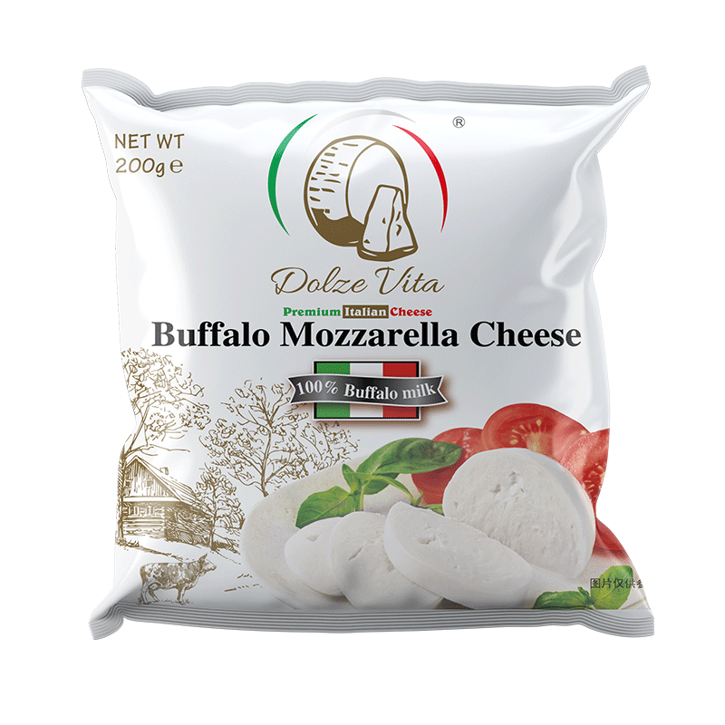 杜嘉薇塔 意大利进口 水牛马苏里拉奶酪球 天然原制奶酪 200g 冷冻 西餐