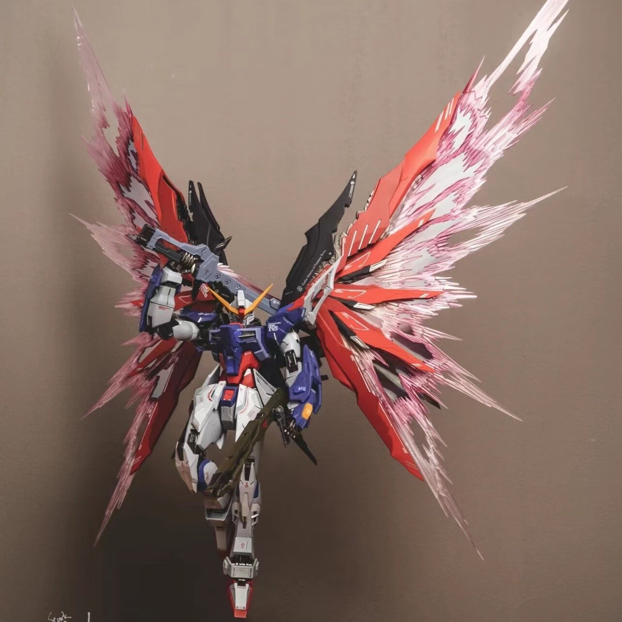 强袭自由巴巴托斯七剑独角兽机甲手办玩 新生命运 光翼翅膀 武器(礼盒