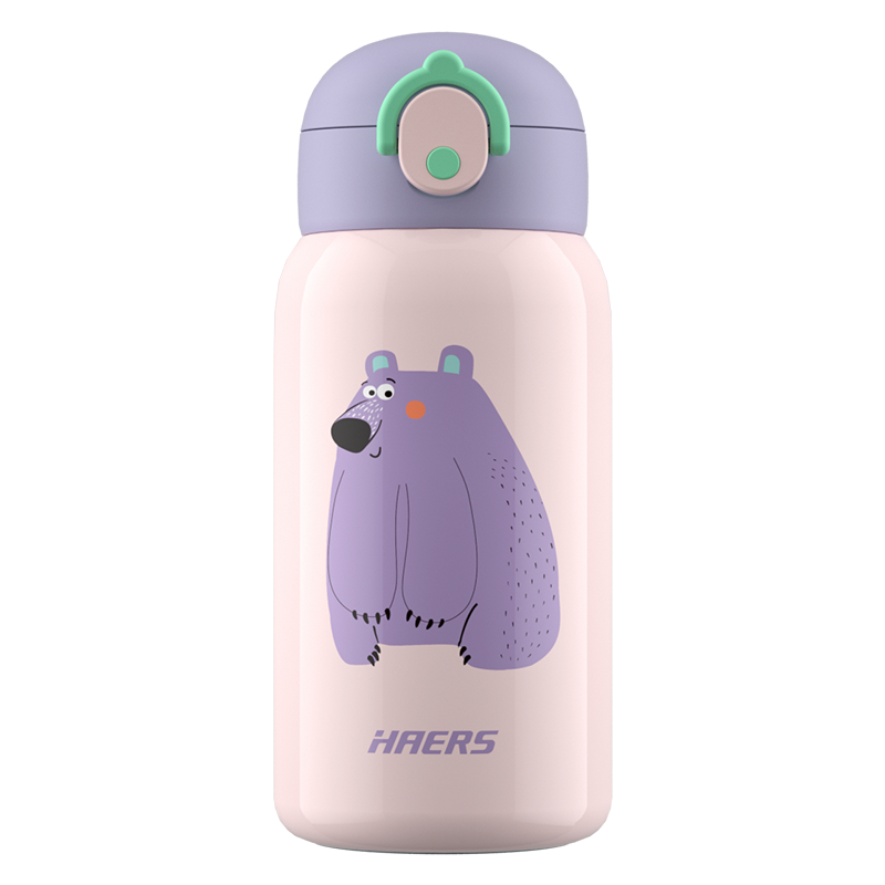 哈尔斯 动物乐园系列 HX-550-60 儿童保温杯 550ml 胖胖熊
