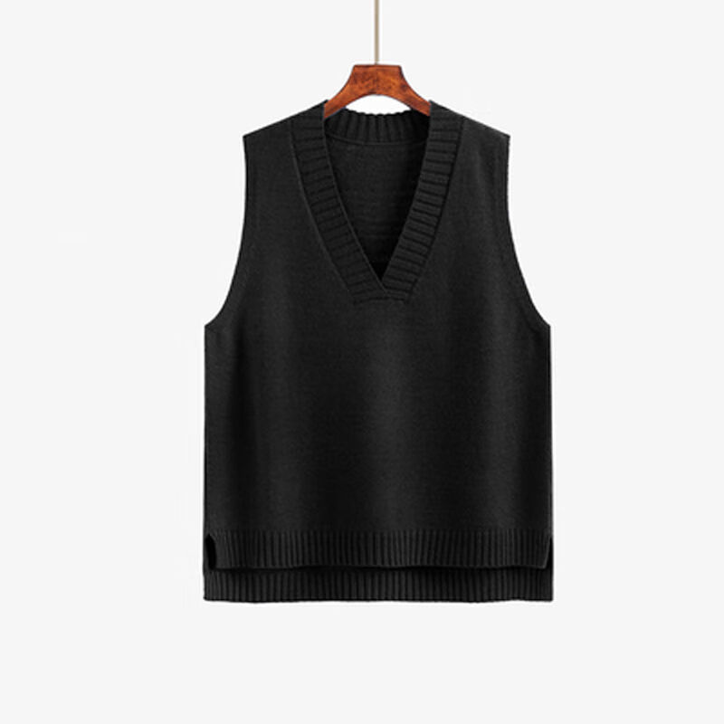 冬季胖mm2023秋季大码女装盐系穿搭200斤胖mm 黑色 xl 120斤-160斤