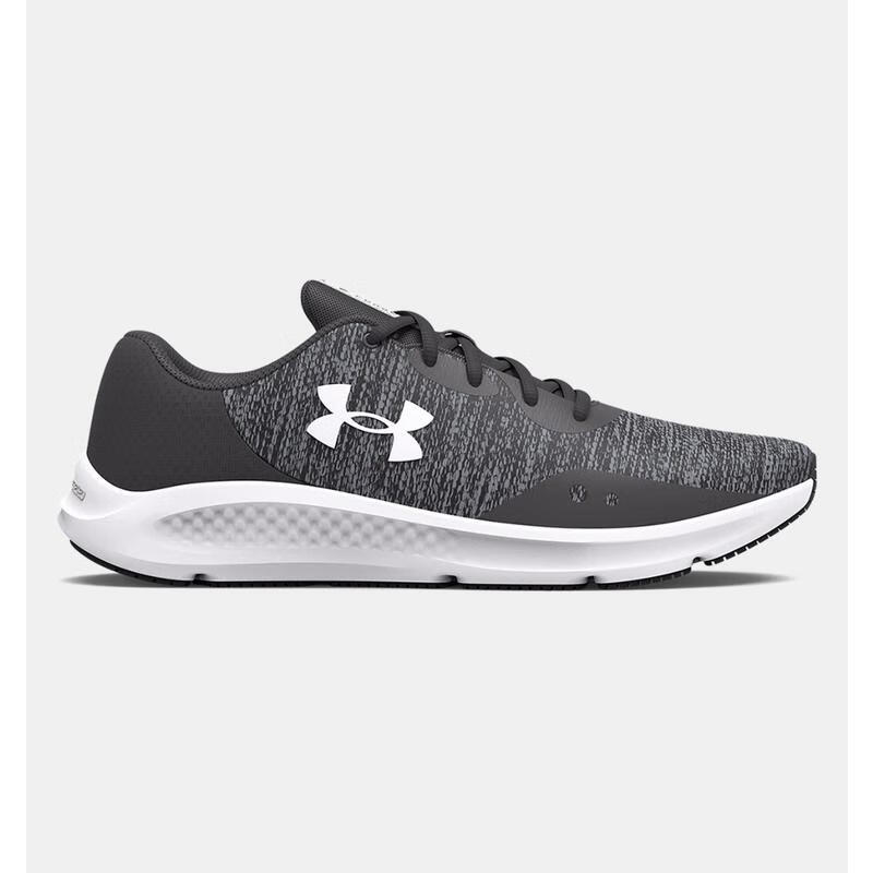 安德玛(under armour)charged pursuit 3网面透气 缓震防滑男士跑步鞋