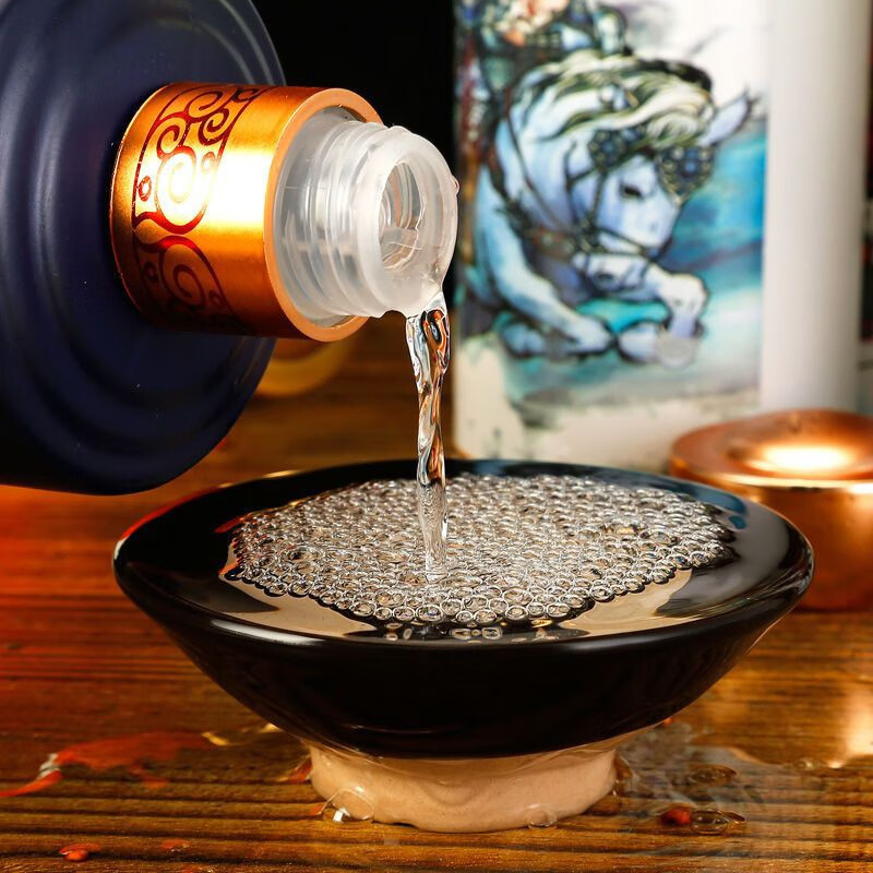 陕西白水杜康魅匠A55五虎上将酒浓香型白酒52度高度粮食酒整箱5瓶礼盒装 5瓶礼盒装