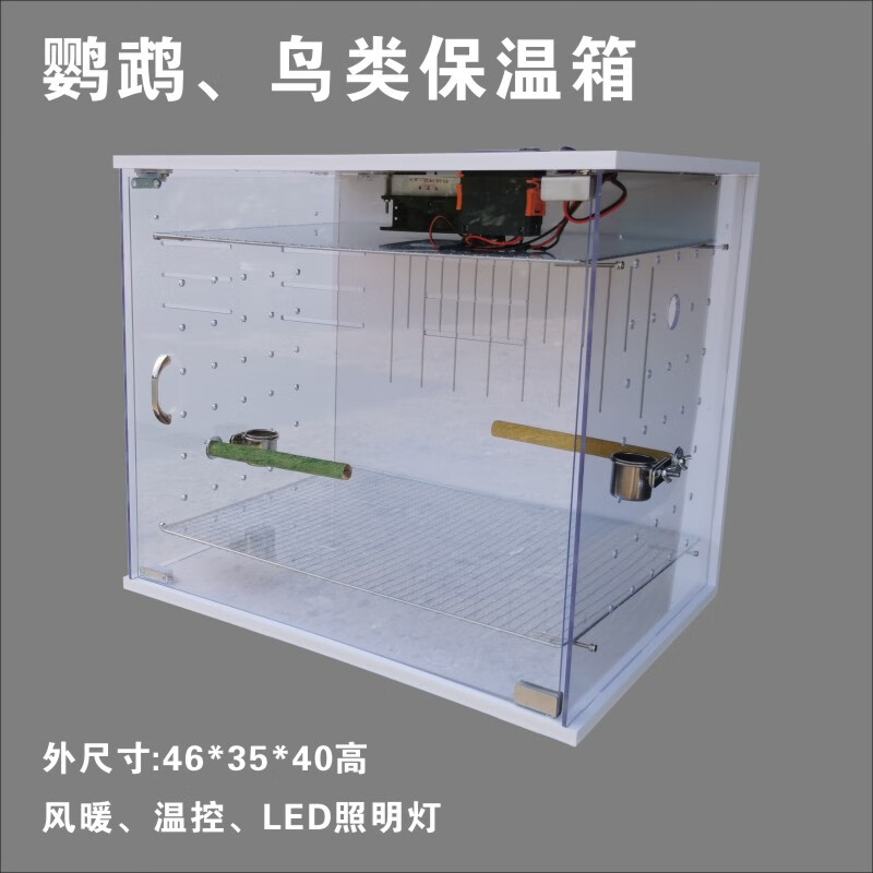 蒂乐森鹦鹉保温箱智能恒温风暖玄凤牡丹幼鸟育雏箱饲养蜜袋鼯芦丁鸡