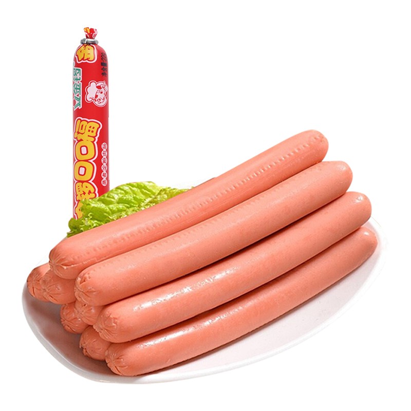 金锣 口口福 火腿肠 麻辣烫食材 整箱 火腿肠淀粉肠 煎炸即食 口口福 22g*1根