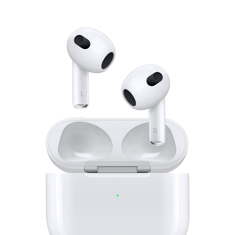 Apple AirPods (第三代) 配MagSafe无线充电盒 无线蓝牙耳机 Apple耳机 适用iPhone/iPad/Apple Watch