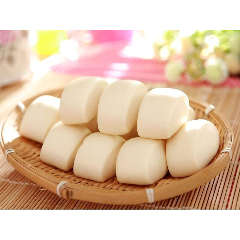 虎钢馋24个奶香馒头牛奶刀切面食早餐点心烧烤酒店餐厅食材儿童冷冻