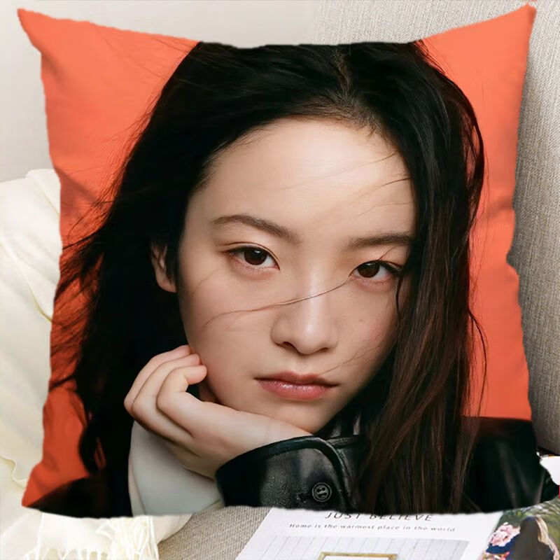 米囹李庚希小欢喜乔英子明显周边抱枕定制照片床上睡觉靠垫沙发靠背枕