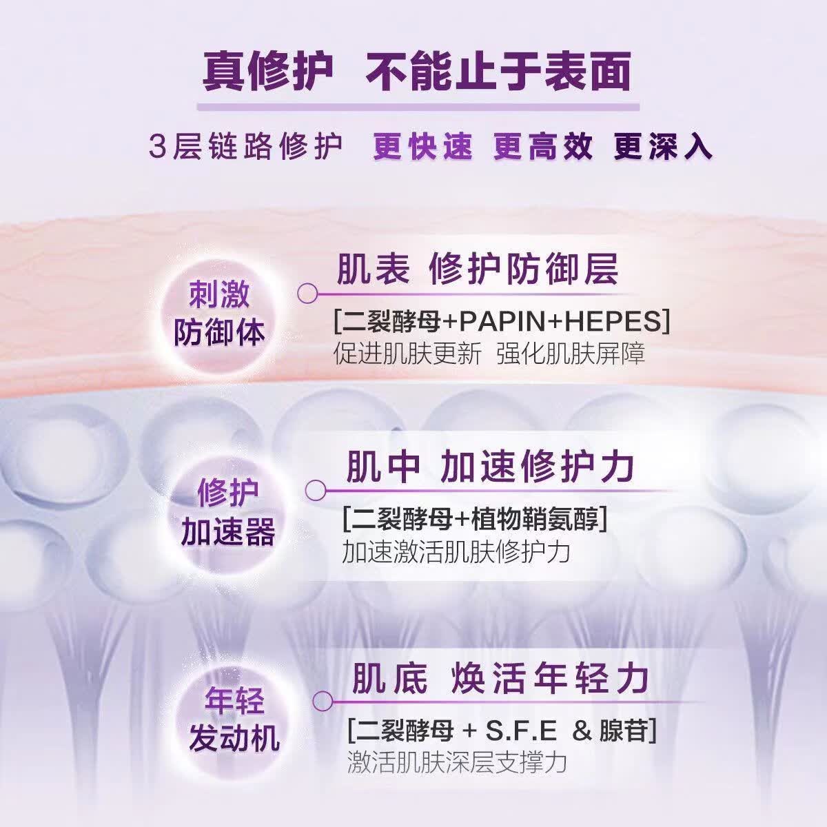 欧莱雅(LOREAL)青春密码密集肌能精华液黑精华护肤品 第四代 密集肌能精华液15ml*4