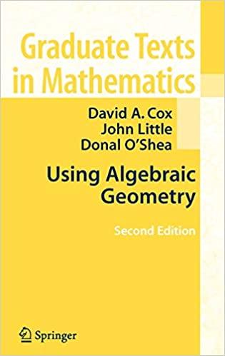 预订 Using Algebraic Geometry
