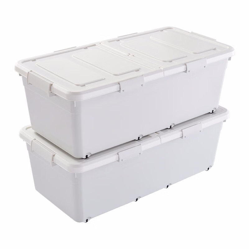 ��¶ �����иǴ�Ŵ��������䴲��װ�·�����������������ﴢ���� С�Ű�ɫ�߿�2��װ(77*38.5*27cm) 279Ԫ