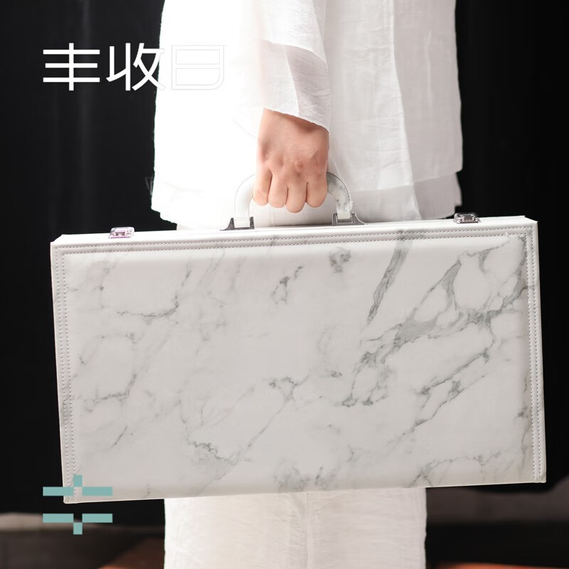 丰收日高档羊脂玉功夫茶具套装整套实用礼物送人父亲节礼高端伴手礼 飘逸壶16件套 1件