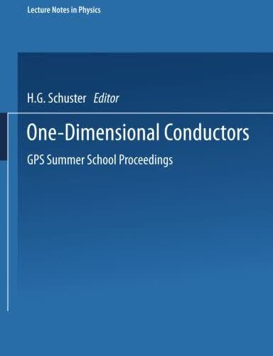 预订 One-Dimensional Conductors