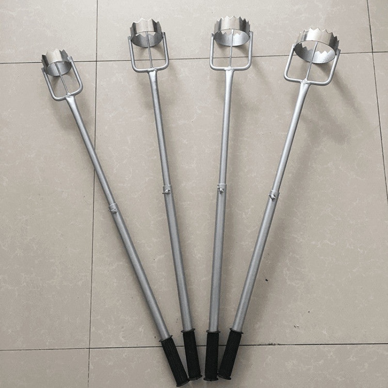 器大棚种植蔬菜瓜苗打穴破膜戳洞农用工具不 地膜打孔器 直径5厘米