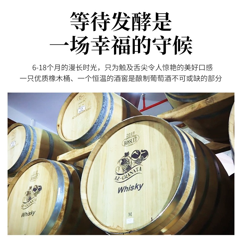 AZ-GRANATA阿塞拜疆原瓶进口葡萄酒陈酿干红葡萄酒红酒年货送礼 【热卖爆款】萨佩拉维干红葡萄酒750ml
