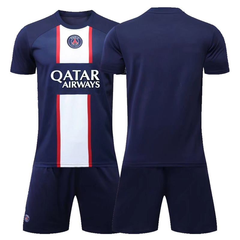球进啦 2223赛季巴黎圣日耳曼球衣内马尔姆巴佩训练队服足球服套装男
