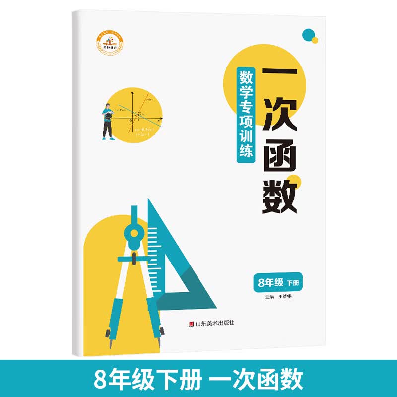八年级下册数学专项训练书人教版同步8下初二计算题解题方法与技巧强化练习册步初中生知识点教材全解中考复习辅导资料课时作业本 【单本】一次函数