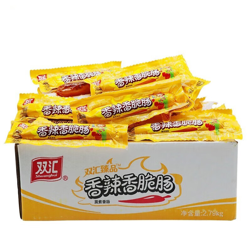 双汇(shuanghui) 双汇香辣香脆肠32g/40g/90g即食熏煮香肠配餐烧烤