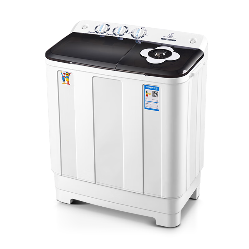 小鸭洗衣机半自动双桶双缸家用大容量小型租房宿舍波轮脱水甩干两用双杠省电老式强动力易操作以旧换新 13.5公斤【洗8.5+脱5｜强劲电机终身联保】