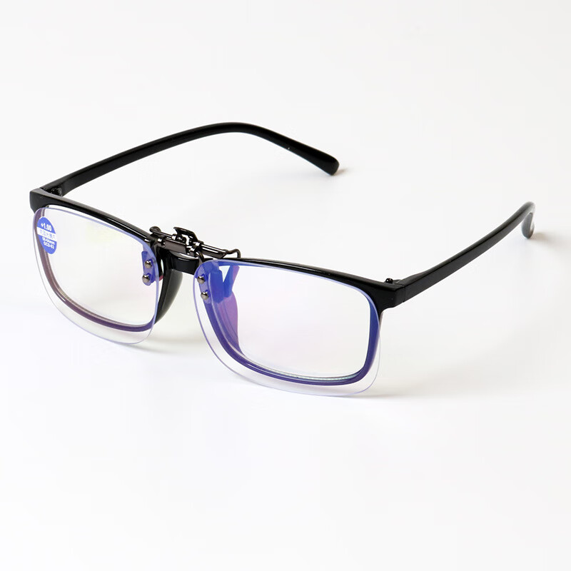 妍华 渐进多焦点眼镜远近两用老花镜智能自动变焦防蓝光老花眼镜 夹片 防蓝光老花镜250度