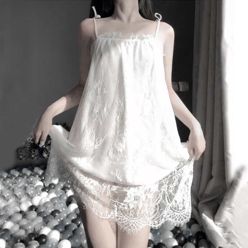 吊带裙性感纯欲风主播睡裙角色扮演情趣套装家居服床上睡衣情趣内衣女
